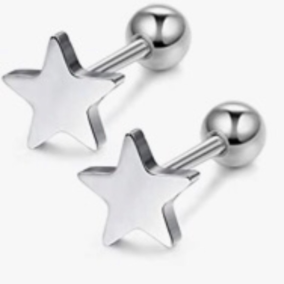 Set of fashion cartilage/tragus earrings - Picture 3 of 5